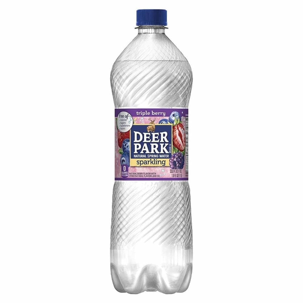 DEER PARK Grocery > Beverages > Water > Sparkling Water DEER PARK: Triple Berry Sparkling Water, 33.8 fo