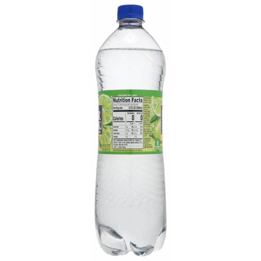 DEER PARK Grocery > Beverages > Water > Sparkling Water DEER PARK: Zesty Lime Sparkling Water, 33.8 fo