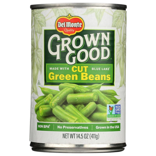 DEL MONTE: Beans Green Cut 14.5 OZ (Pack of 5) - Grocery > Pantry > Food - DEL MONTE
