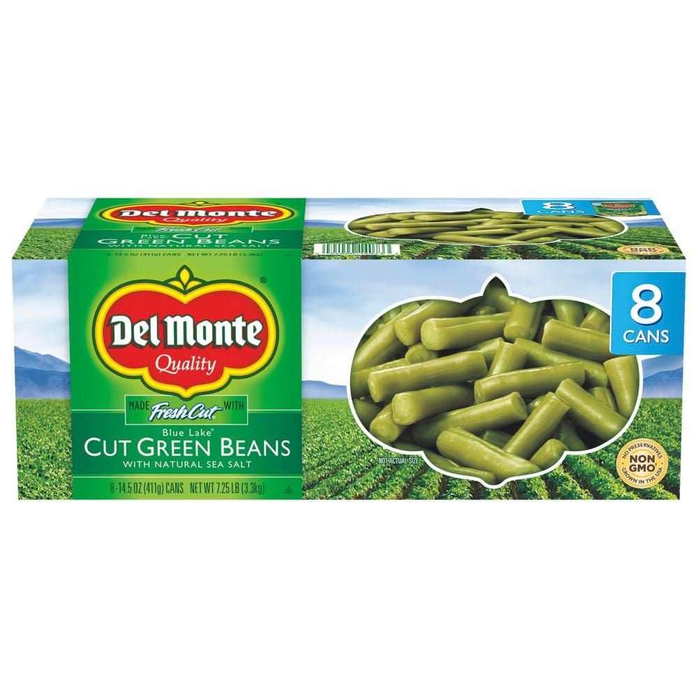 Del Monte Cut Green Beans (14.5 oz. 8 pk.) - Canned Foods & Goods - Del Monte