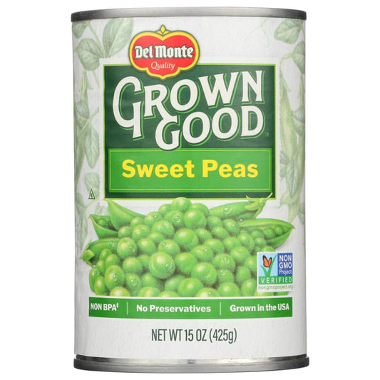 DEL MONTE: Peas Sweet 15 OZ (Pack of 5) - Grocery > Pantry > Food - DEL MONTE