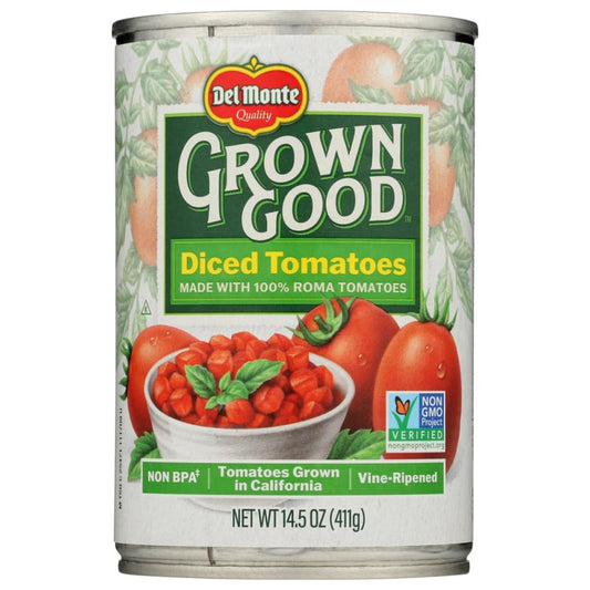 DEL MONTE: Tomato Diced 14.5 OZ (Pack of 6) - Grocery > Pantry > Condiments - DEL MONTE