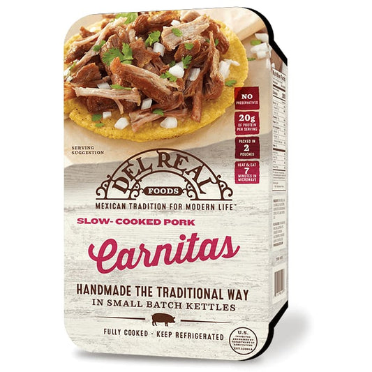 Del Real Foods Del Real Foods Carnitas Slow-Cooked Pork, 15 oz