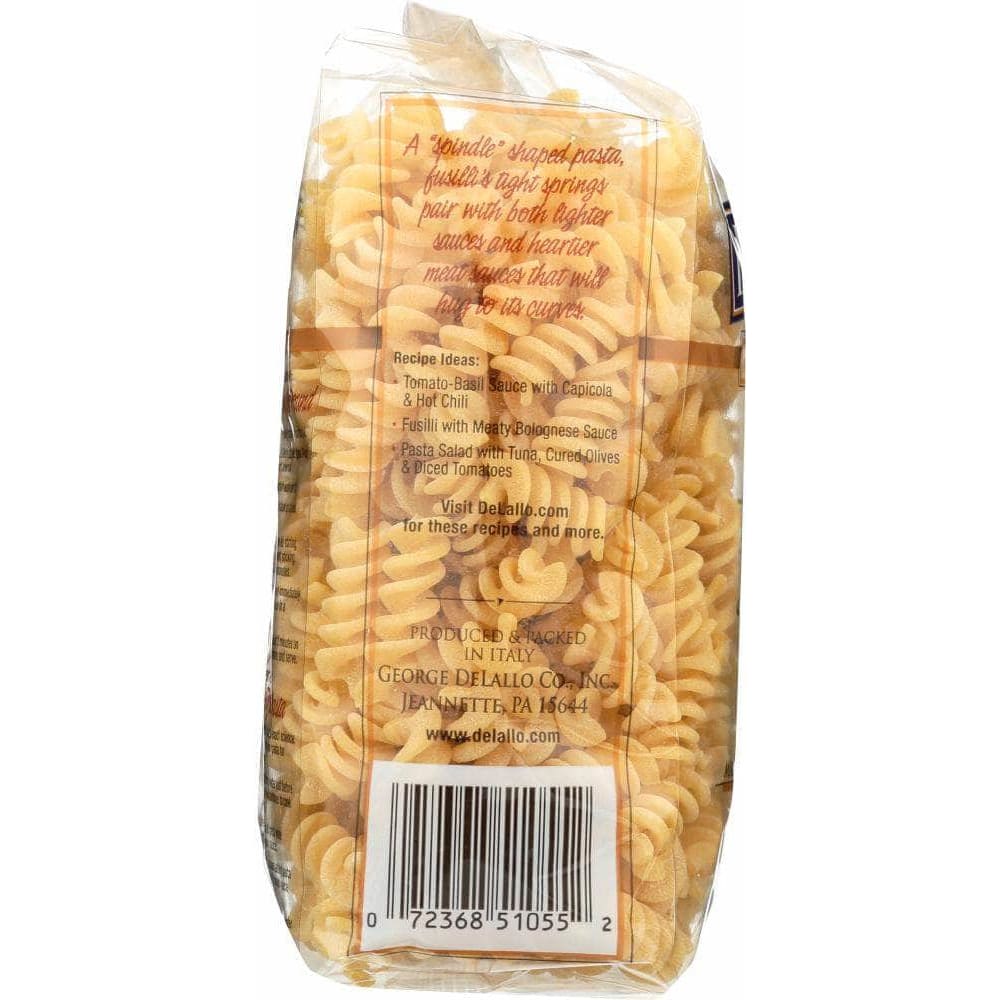Delallo Delallo Fusilli Pasta Bag, 16oz