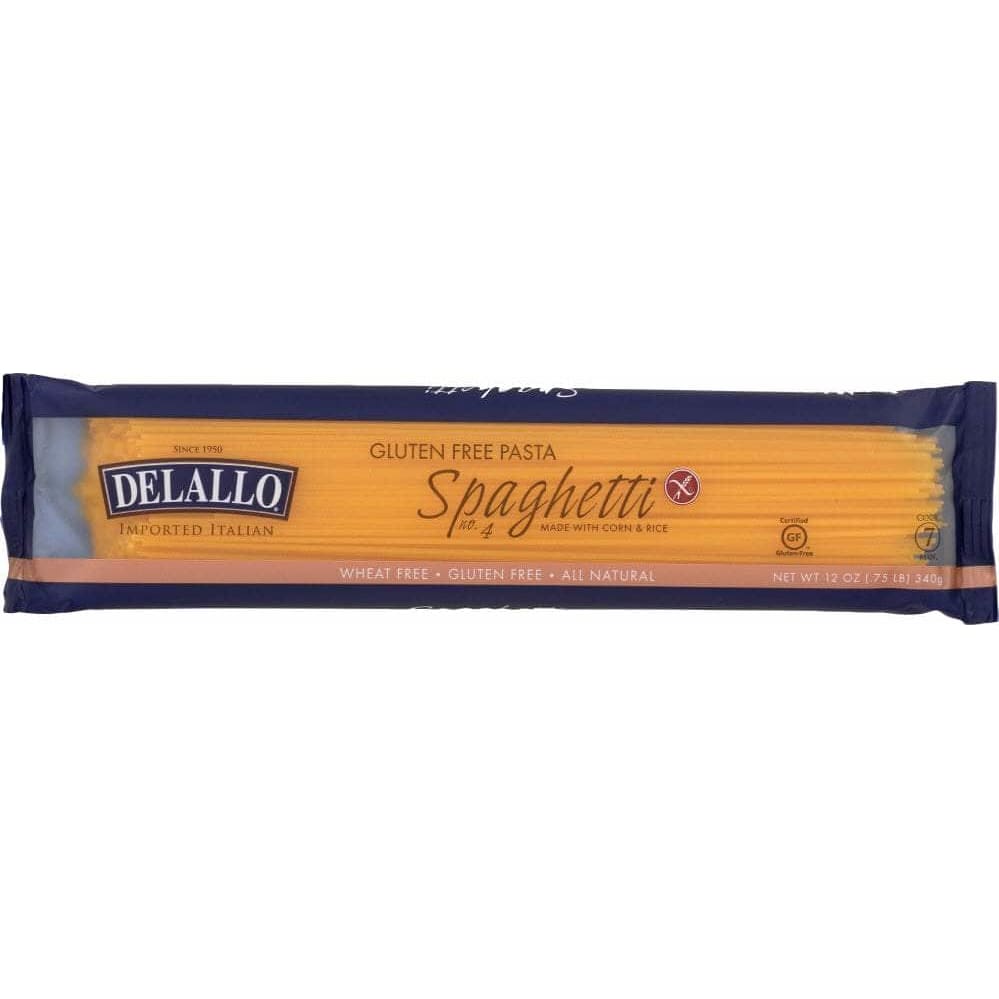 Delallo Delallo Gluten Free Corn & Rice Spaghetti, Wheat-Free Pasta Crafted With The Finest Corn & Rice, 12 oz