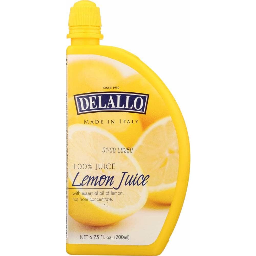 Delallo Delallo Juice Lemon, 6.75 oz