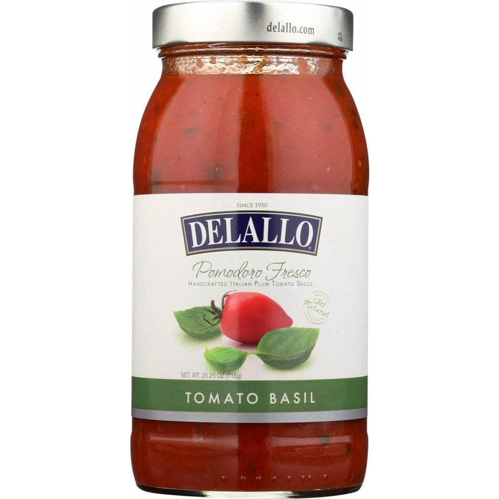 Delallo Delallo Sauce Tomato Basil Pomodoro Fresco, 25.25