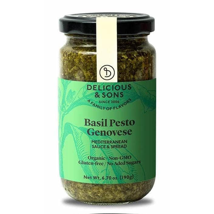 DELICIOUS AND SONS Delicious And Sons Pesto Basil Genovese, 6.7 Oz