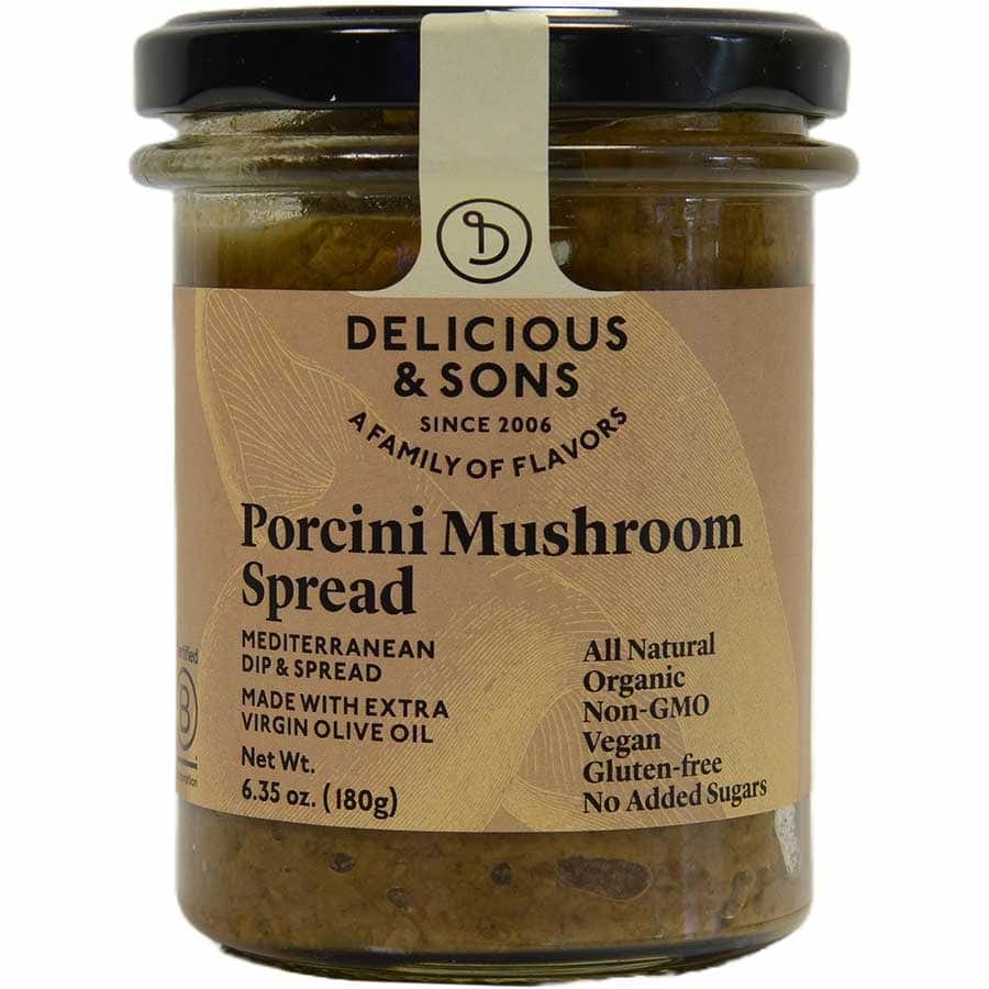 DELICIOUS & SONS Delicious & Sons Spread Porcini Mushroom, 6.35 Oz