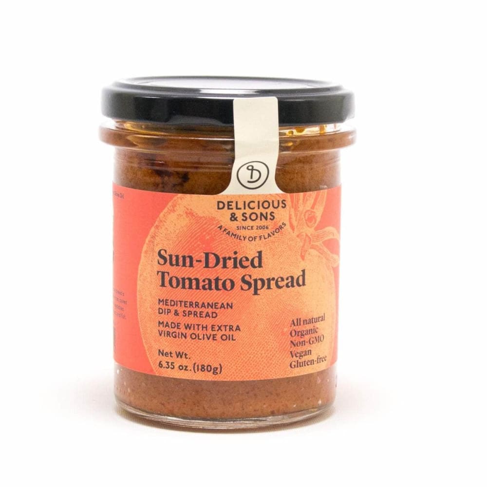 DELICIOUS & SONS Delicious & Sons Spread Sun Dried Tomato, 6.35 Oz