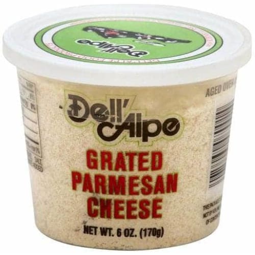 DELL ALPE Grocery > Dairy, Dairy Substitutes and Eggs > Cheeses DELL ALPE Grated Parmesan Cheese, 6 oz