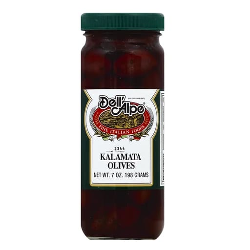 DELL ALPE: Kalamata Olives 7 oz (Pack of 4) - Pantry > Condiments - DELL ALPE