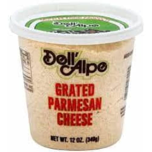 DELL ALPE Grocery > Dairy, Dairy Substitutes and Eggs > Cheeses DELL ALPE: Parmesan Grated, 12 oz