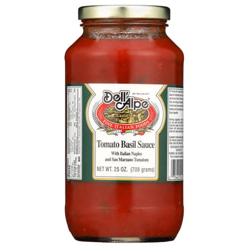 DELL ALPE: Sauce Tomato Basil 25 OZ (Pack of 2) - Grocery > Pantry > Pasta and Sauces - DELL ALPE