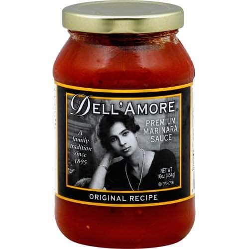 DELL AMORE Grocery > Pantry > Pasta and Sauces DELL AMORE: Sauce Marinara Orgnl, 16 oz