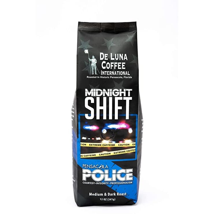 DELUNA COFFEE: Coffee Midnight Shift 12 oz - Grocery > Beverages > Coffee Tea & Hot Cocoa - DELUNA COFFEE