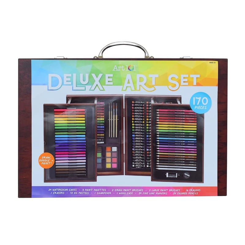 Deluxe Wood Art Set - Art & Craft Kits - Art 101 / Advantus