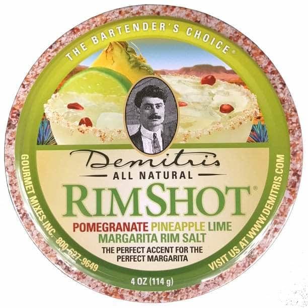 DEMITRIS Grocery > Cooking & Baking > Seasonings DEMITRIS Margarita Rimshot Tin Salt, 4 oz