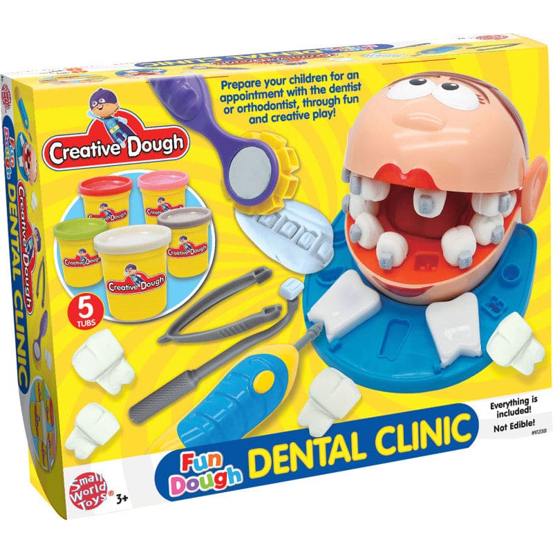 Dental Clinic Fun Dough - Dough & Dough Tools - Small World Toys