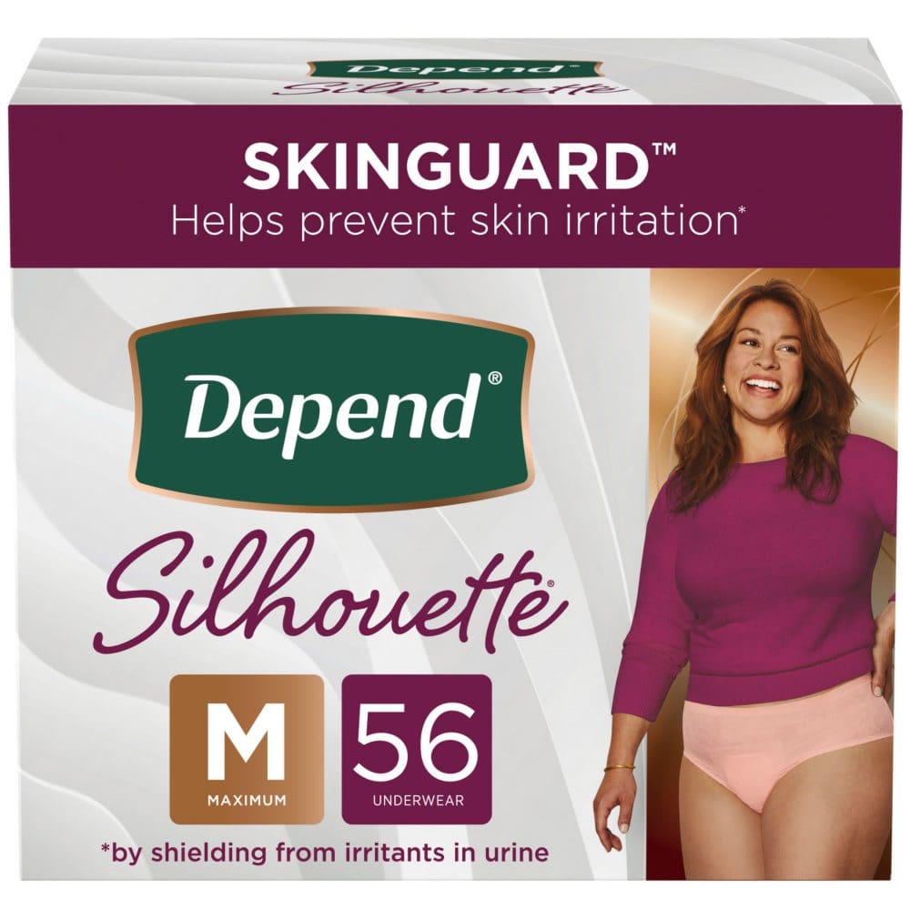 Depend Silhouette Incontinence Underwear for Women Maximum Absorbency (Choose Your Size) - Incontinence Underwear - ShelHealth