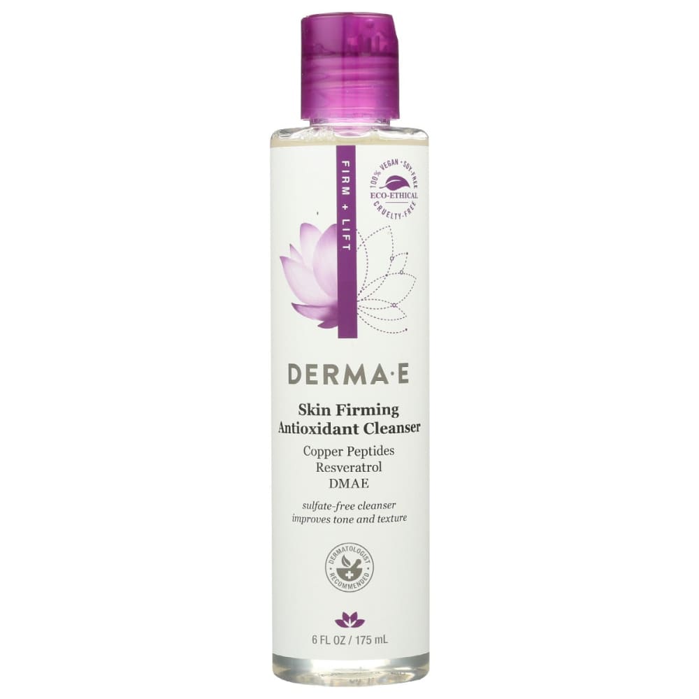 DERMA E: Cleanser Facial Skin Firm 6 oz - Beauty & Body Care > Skin Care > Facial Cleansers & Exfoliants - Derma E