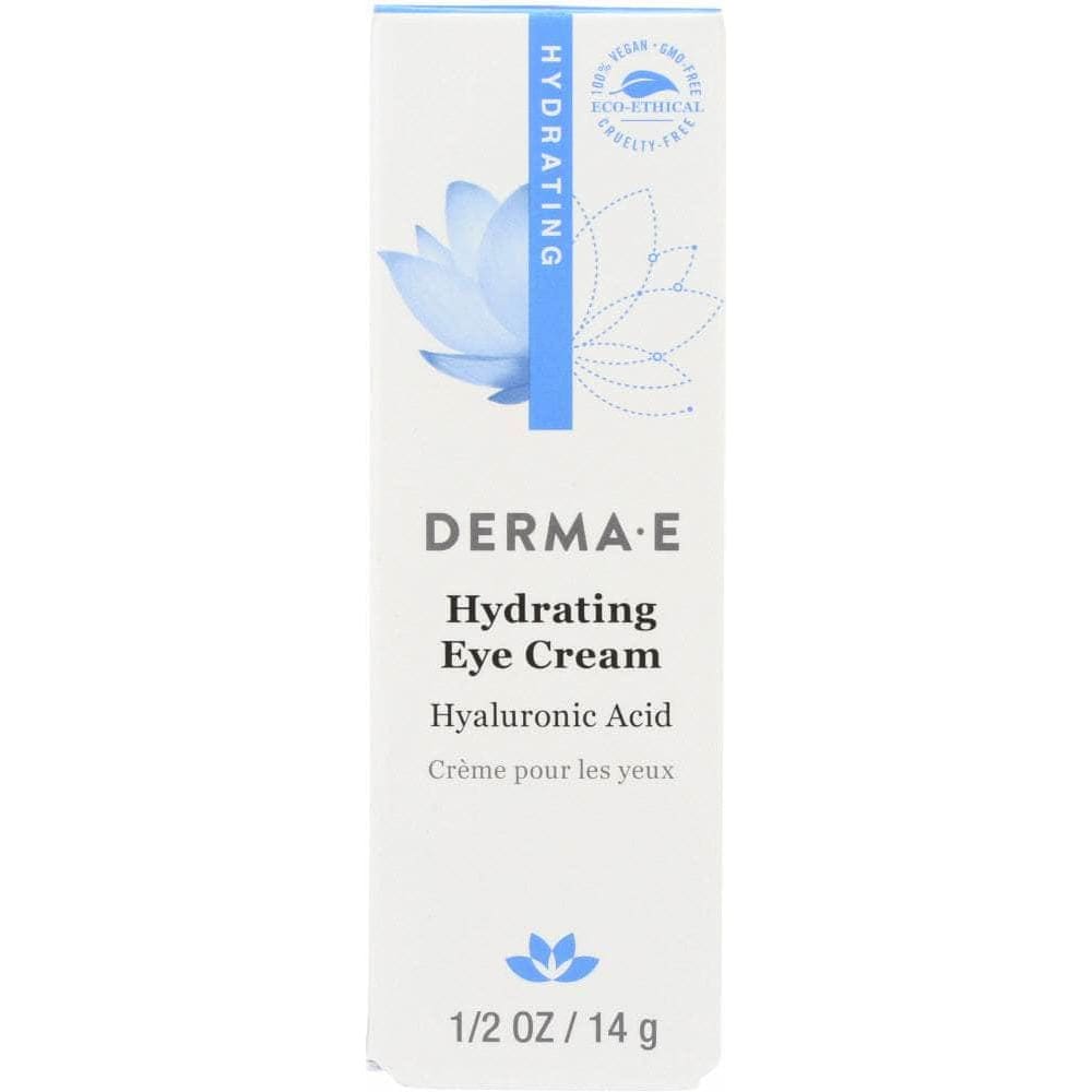 Derma E Derma E Hydrating Eye Cream with Hyaluronic Acid and Pycnogenol, 0.5 oz