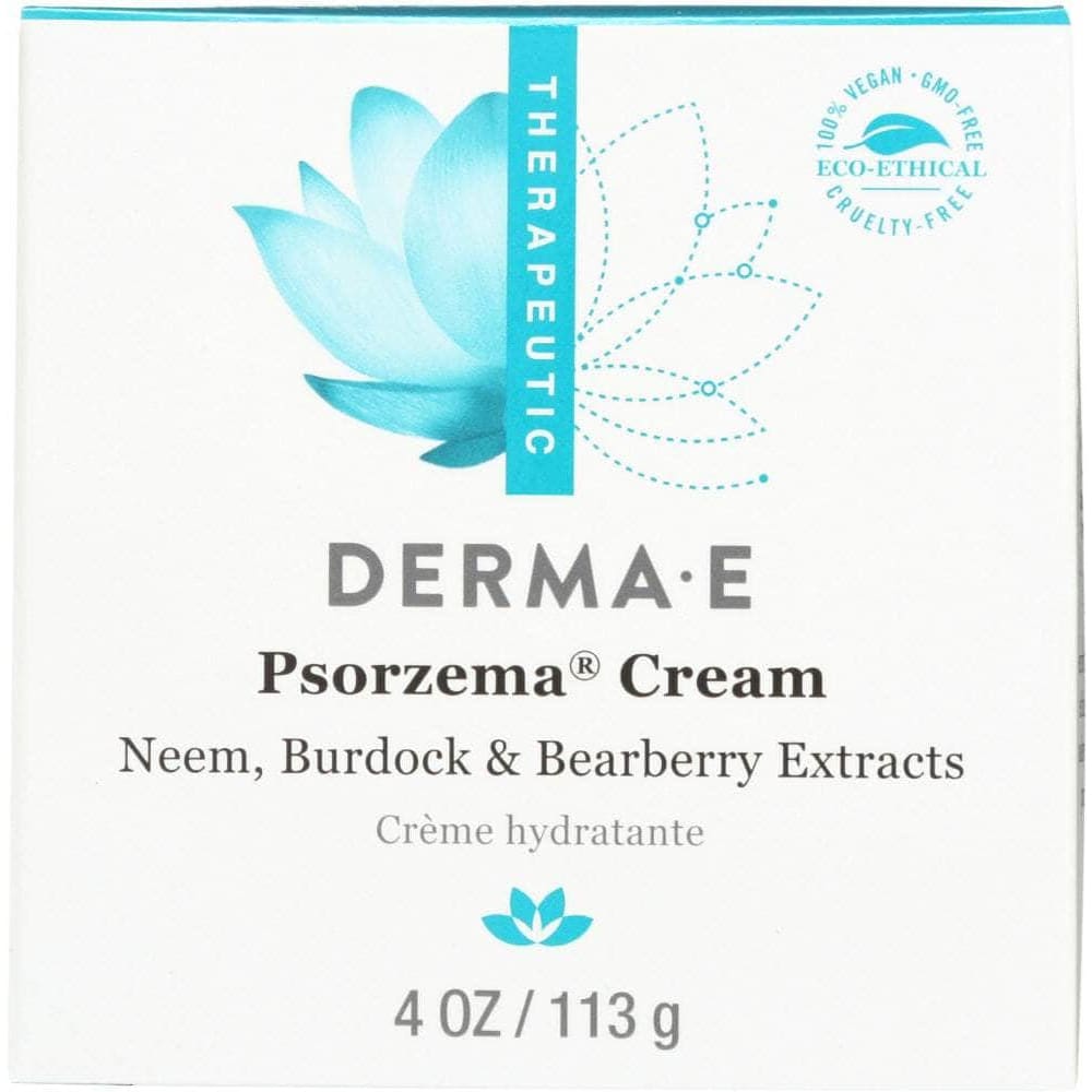 Derma E Derma E Psorzema Natural Relief Creme for Scaling Flaking and Itching, 4 oz