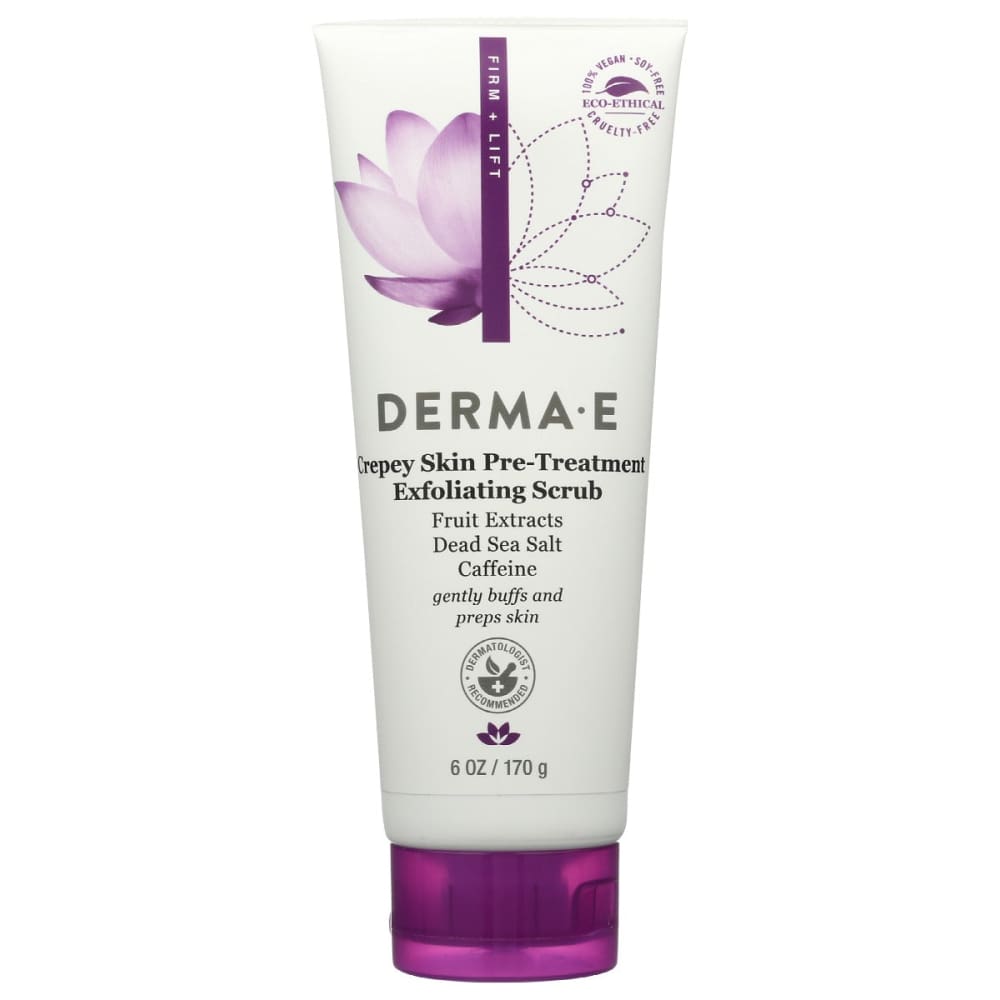 DERMA E: Scrub Body Pre Treatment 6 oz - Beauty & Body Care > Skin Care > Facial Cleansers & Exfoliants - Derma E