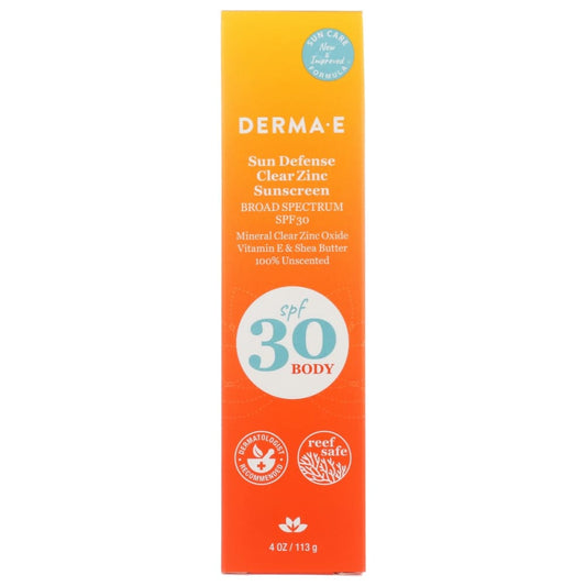 DERMA E: Sunscreen Body Spf30 4 OZ - Beauty & Body Care > Skin Care - DERMA E