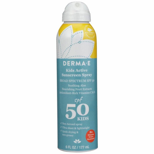 DERMA E DERMA E Sunscrn Kid Air Spry Sp50, 6 oz