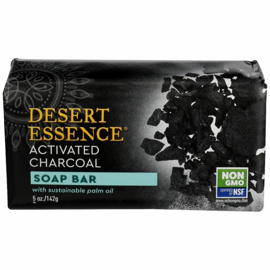 DESERT ESSENCE Desert Essence Activated Charcoal Soap Bar, 5 Oz
