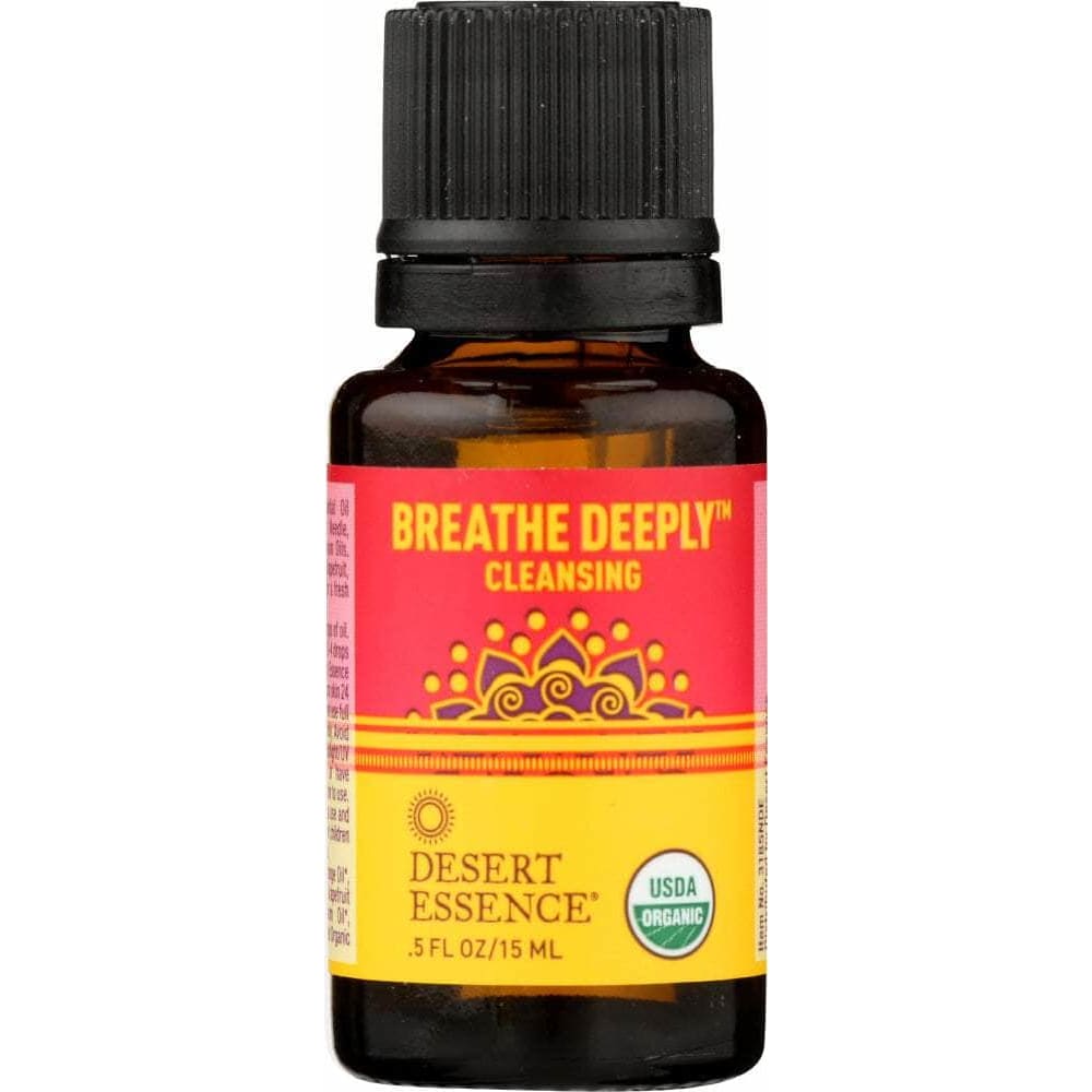 DESERT ESSENCE Desert Essence Breathe Deeply Organic Essential Oil Blend, 0.5 Oz