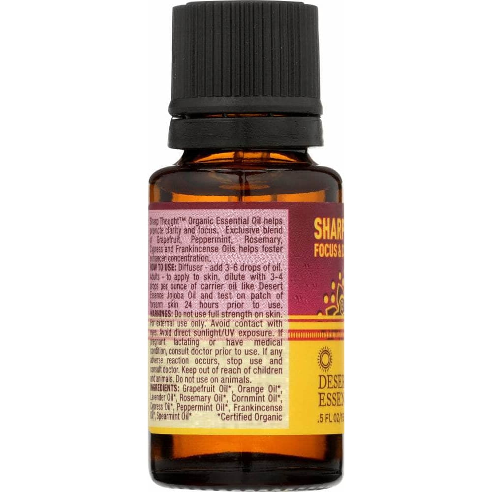 DESERT ESSENCE Desert Essence Oil Essential Sharp Thought Organic, .5 Fl Oz