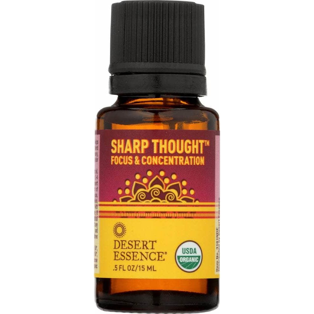 DESERT ESSENCE Desert Essence Oil Essential Sharp Thought Organic, .5 Fl Oz