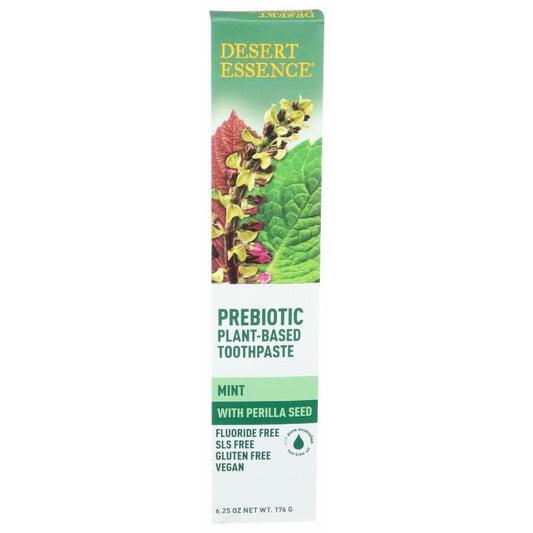 DESERT ESSENCE Desert Essence Prebiotic Botanical Mint Toothpaste, 6.25 Oz