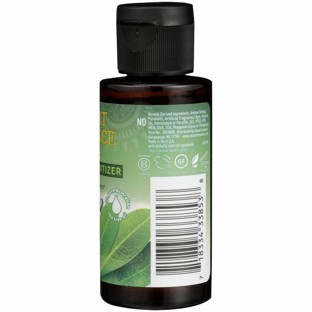 DESERT ESSENCE Desert Essence Probiotic Hand Sanitizer Tea Tree Oil Travel Size, 1.7 Oz