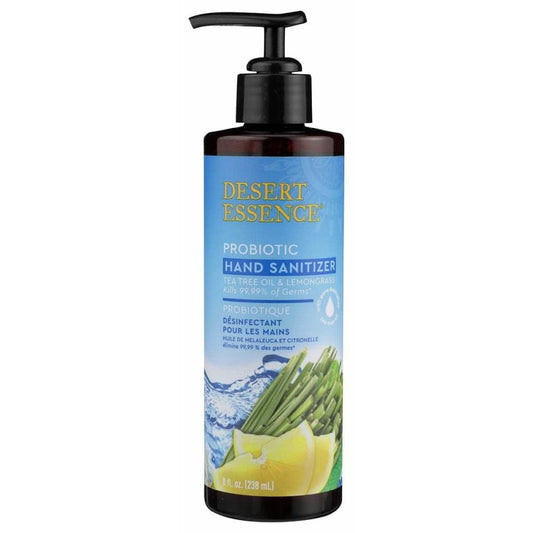 DESERT ESSENCE Desert Essence Sanitizer Hand Prbt Lv Tt, 8 Oz