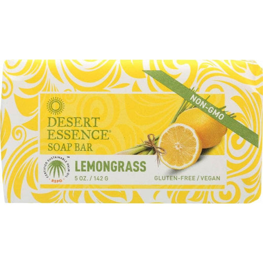 DESERT ESSENCE Desert Essence Soap Bar Lemongrass, 5 Oz