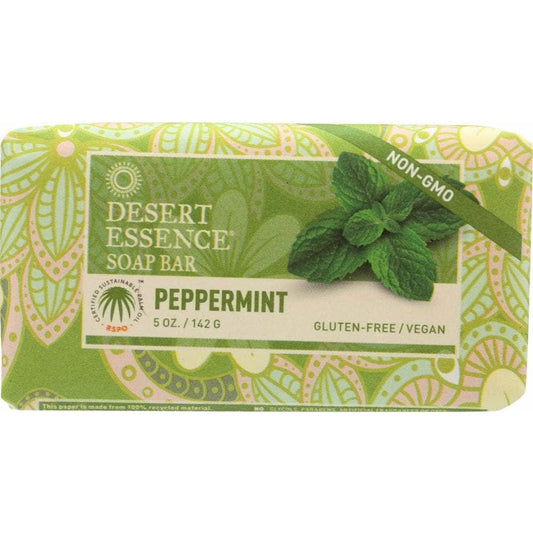DESERT ESSENCE Desert Essence Soap Bar Peppermint, 5 Oz