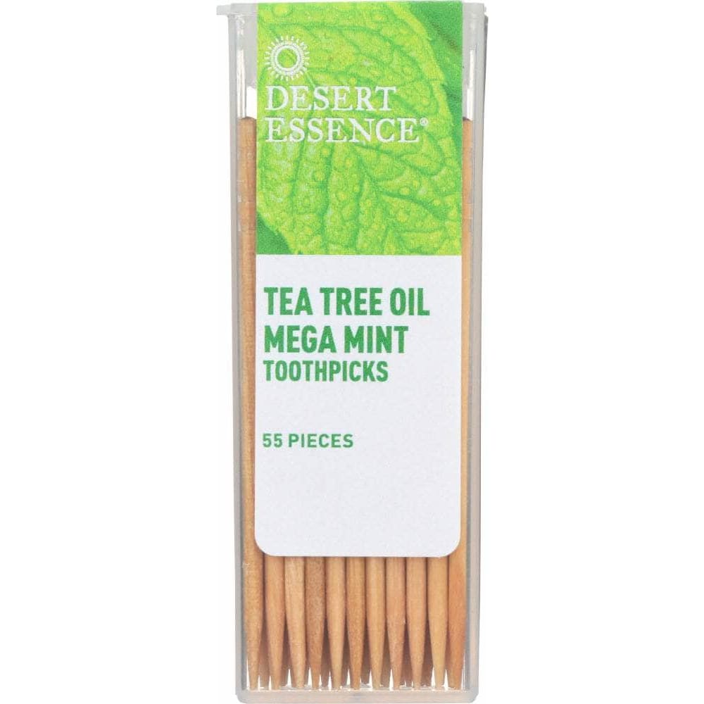 Desert Essence Desert Essence Tea Tree Oil Mega Mint Toothpicks, 1 ea