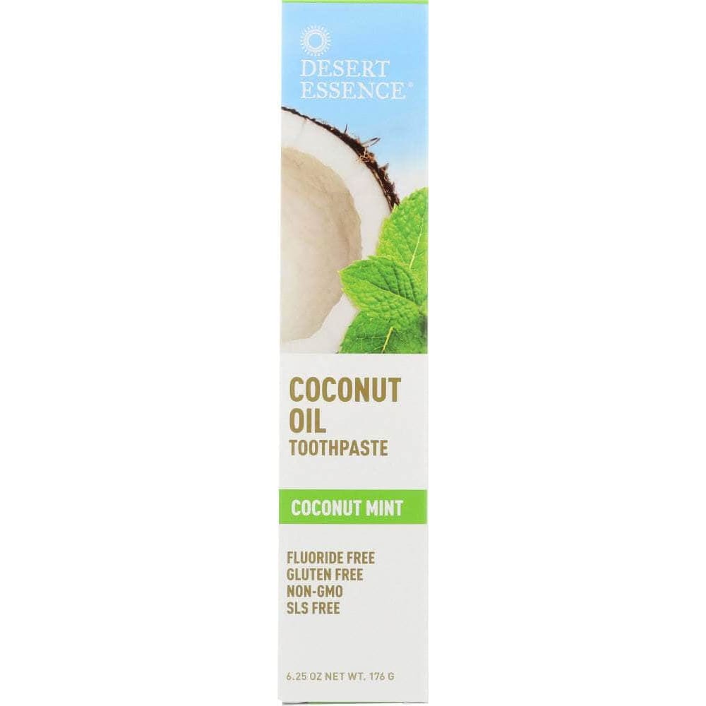 DESERT ESSENCE Desert Essence Toothpaste Coconut Oil, 6.25 Oz