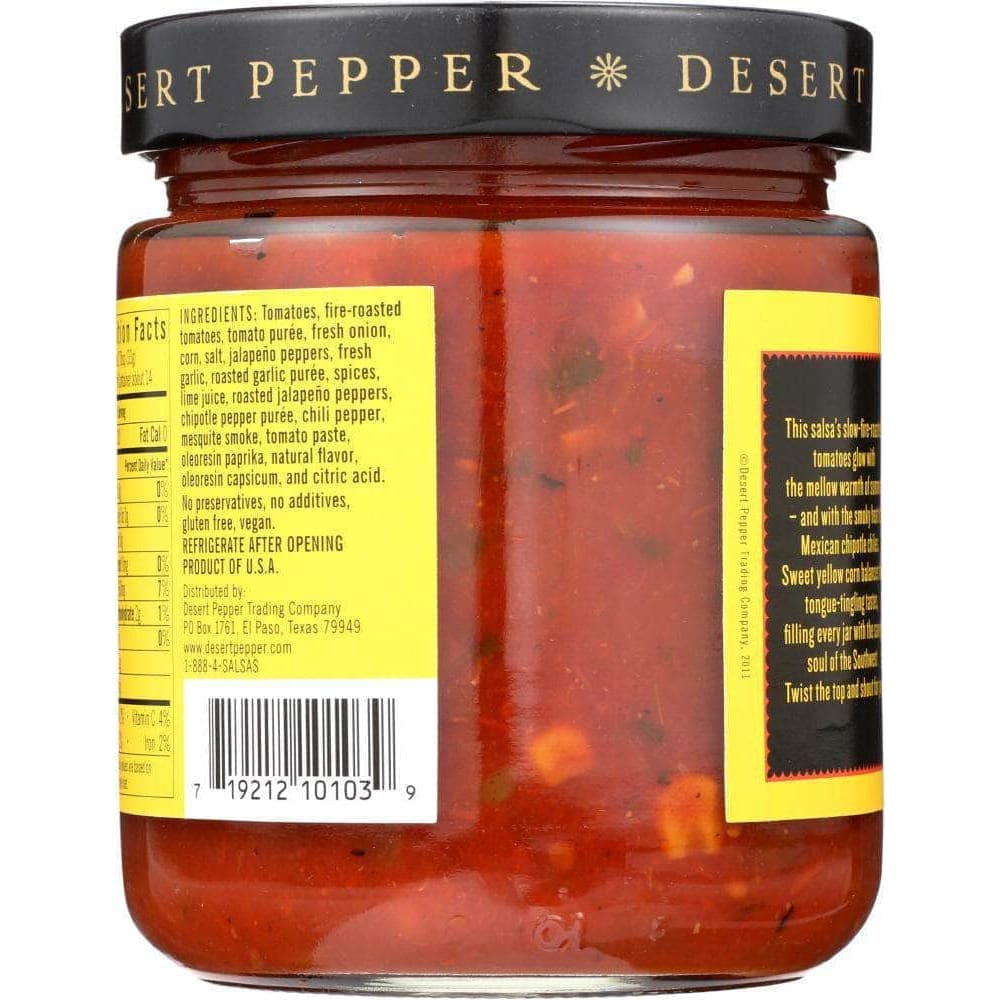 Desert Pepper Desert Pepper Roasted Tomato Chipotle Corn Medium Hot Salsa, 16 oz