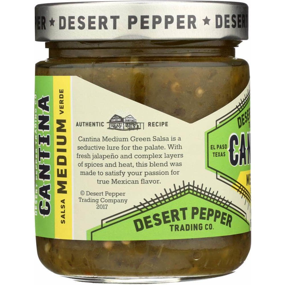 Desert Pepper Desert Pepper Salsa Cantina Medium Green, 16 oz
