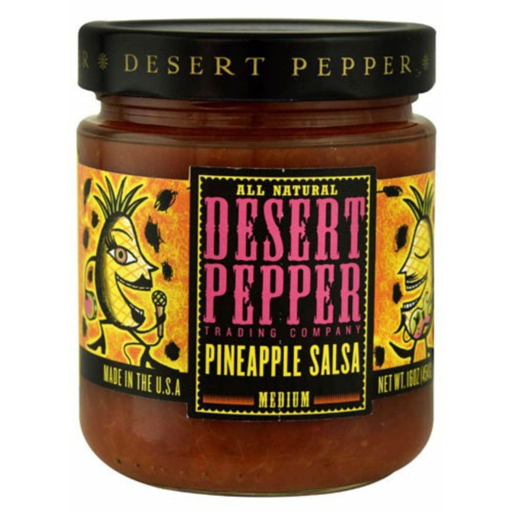 Desert Pepper Desert Pepper Salsa Medium Pineapple, 16 oz