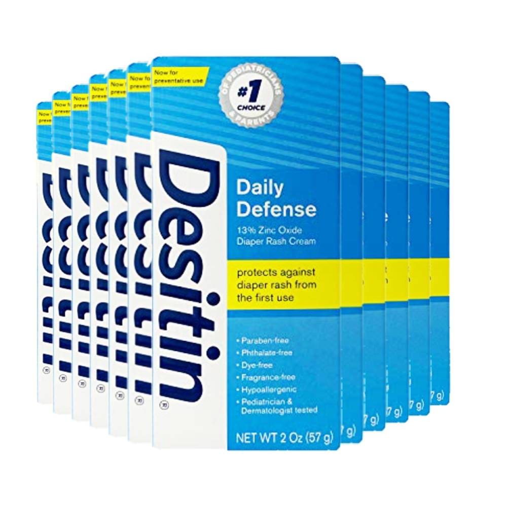Desitin Rapid Relief Creamy Diaper Rash Ointment - 2oz - 12 Pack - Diaper Cream & Oil - Desitin