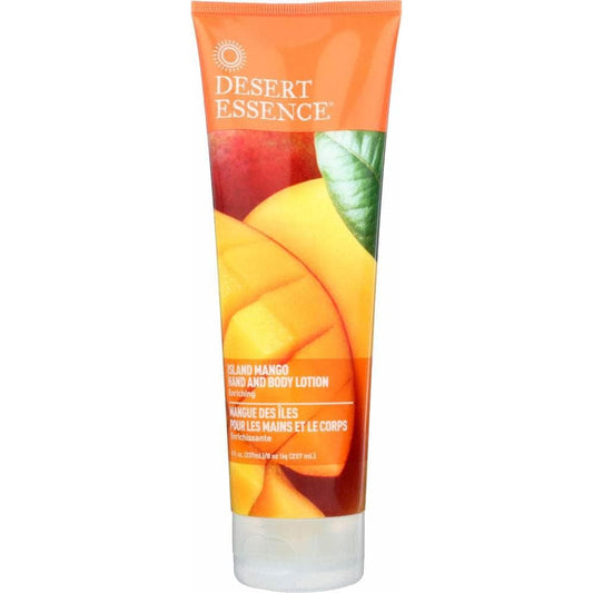 DESERT ESSENCE Dessert Essence Hand And Body Lotion Island Mango, 8 Oz
