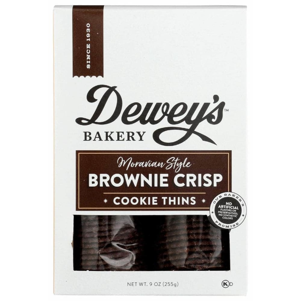 DEWEYS BAKERY DEWEYS BAKERY Brownie Crisp Moravian Style Cookie Thins, 9 oz