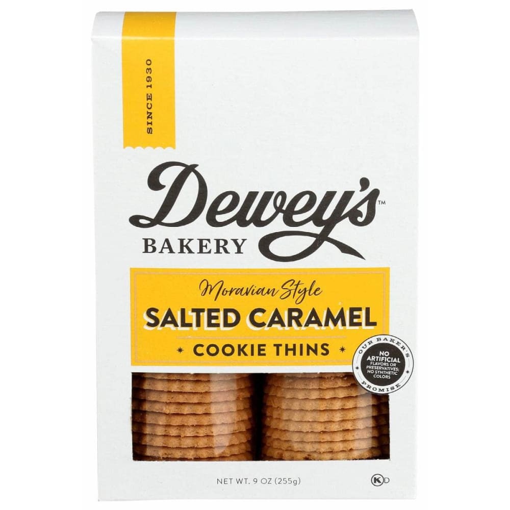 DEWEYS DEWEYS Salted Caramel Moravian Cookie Thins, 9 oz