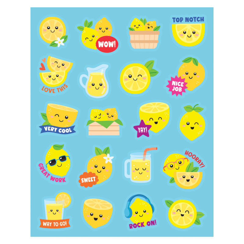 Lemon Smelly Stickers (Pack of 12)