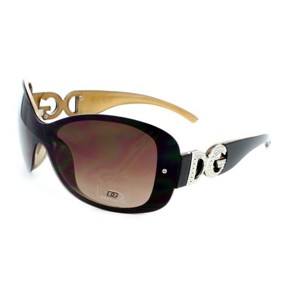 DG Sunglasses Oversized DG26799 - Black-Brown - DGJY